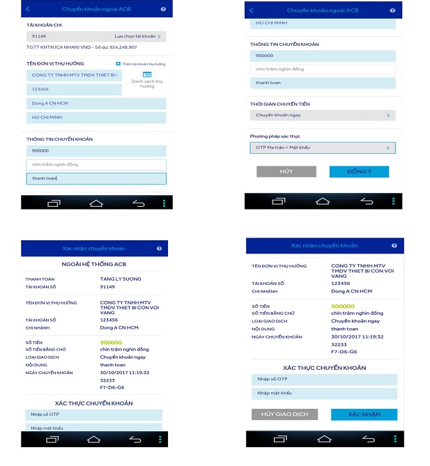 Acb Online Là Gì ? Hướng Dẫn Sử Dụng Acbonline Từ A Acb Online Banking 5 *