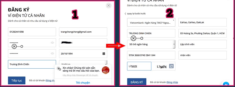 Mở thẻ mastercard ảo trên VTCPay