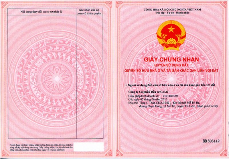 Sổ hồng là gì?