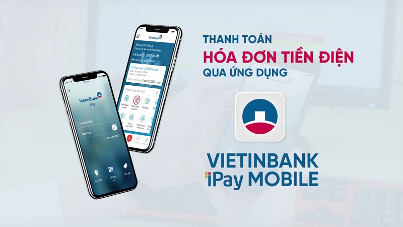 thanh toán hóa đơn tiền điện qua ứng dụng vietinbank ipay mobile