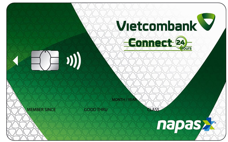 Thẻ ghi nợ ngân hàng Vietcombank