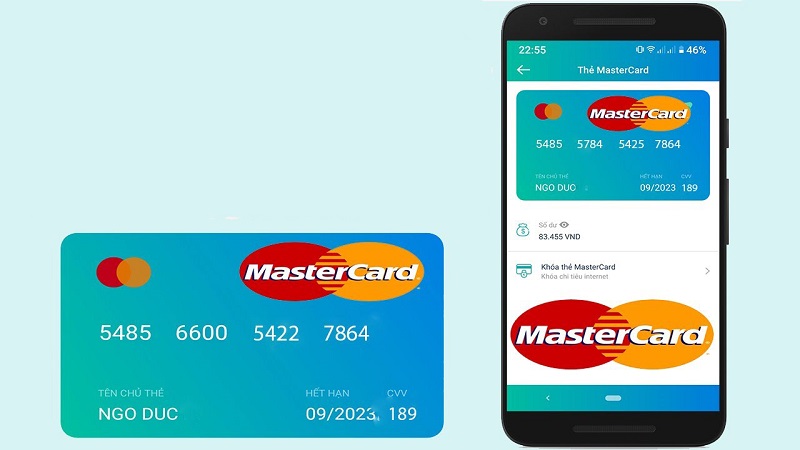 Thẻ mastercard ảo