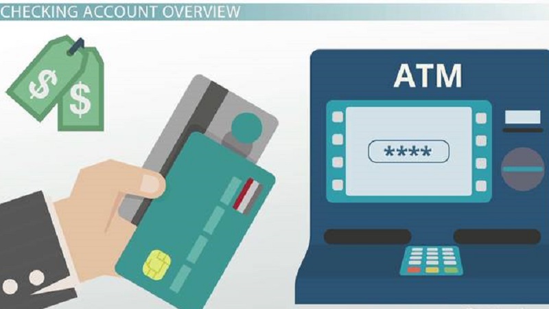 Các hình thức sử dụng Checking account phụ thuộc vào khu vực