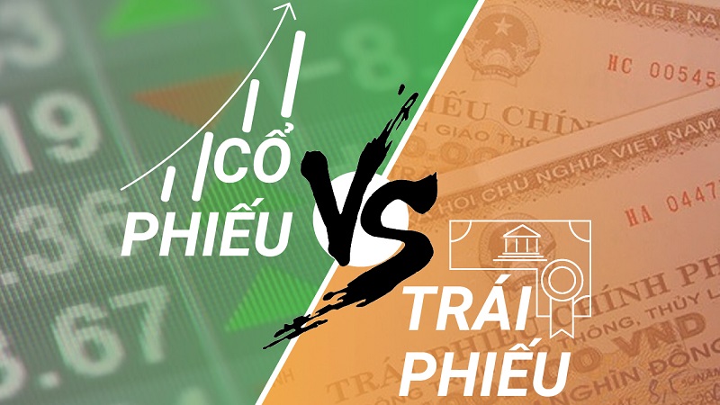 Cổ phiếu và trái phiếu mang nhiều điểm khác biệt