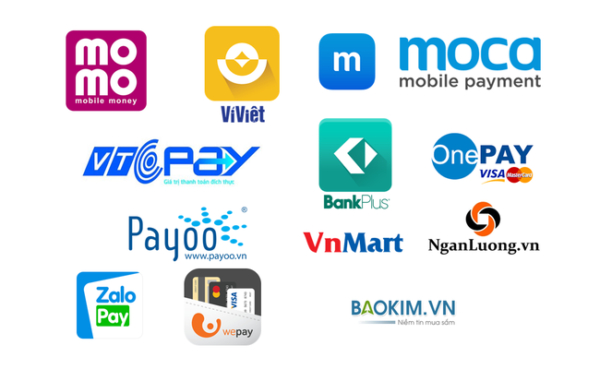 Dịch vụ TopUp được cung cấp và phân phối bởi các ngân hàng và ví điện tử