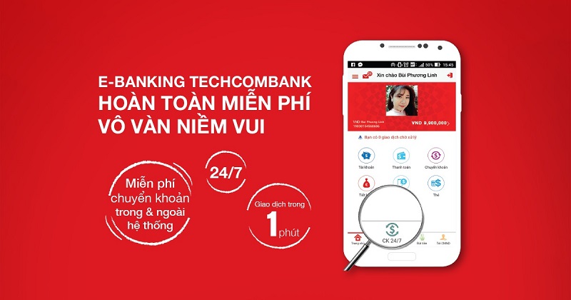 Internet banking Techcombank là gì?