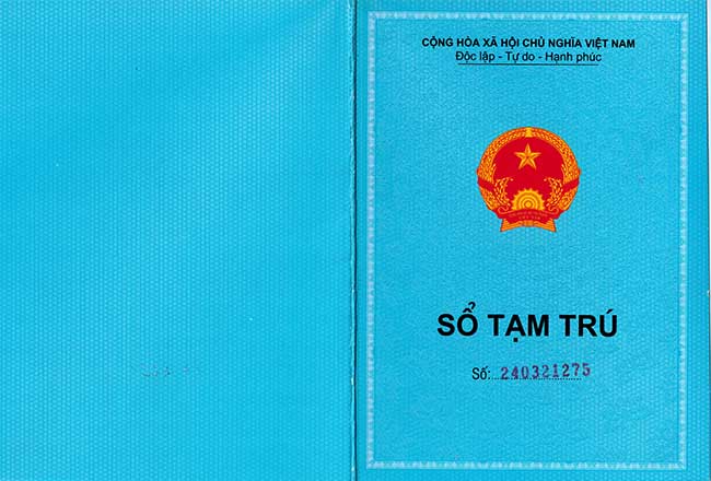 Sổ tạm trú KT3 sử dụng cho nhiều mục đích
