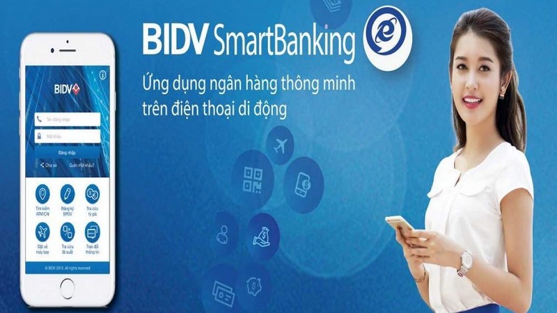 Thao tác gửi tiết kiệm online trên BIDV Smart Banking