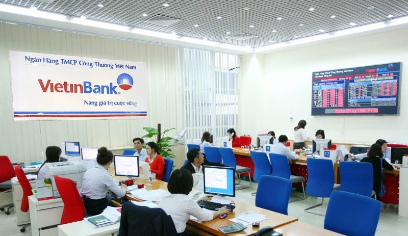 Thời gian làm việc tại ngân hàng Vietinbank