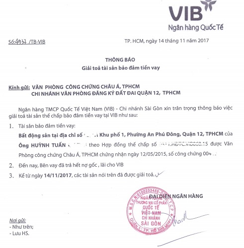 Giải chấp sổ đỏ