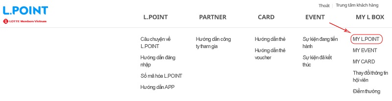 Tra cứu thông tin thẻ Lotte