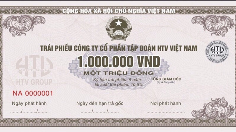 Trái phiếu là giấy ghi nợ