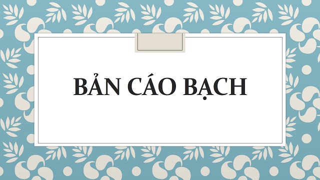 Bản cáo bạch là gì?