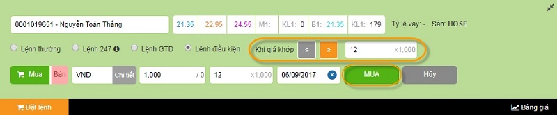 Lệnh điều kiện