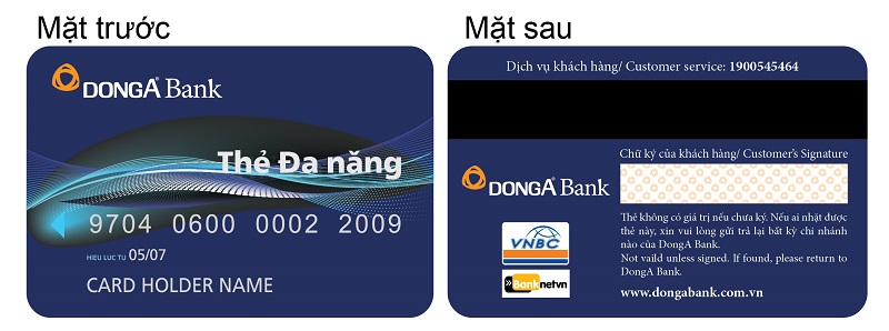 Thẻ đa năng Đông Á giúp bạn tiết kiệm chi phí giao dịch
