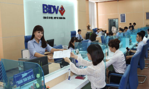 Vay thấu chi BIDV