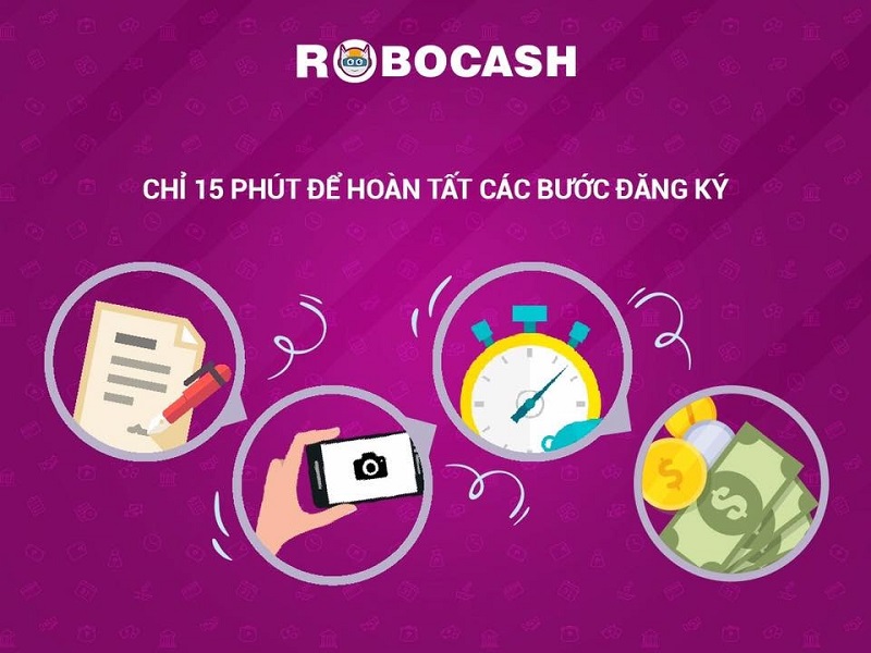 Hướng dẫn chi tiết các bước đăng ký vay tiền Robocash