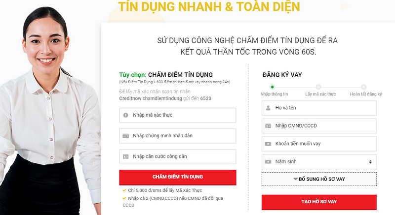 Hướng dẫn cách vay tiền Credit Now chi tiết 2021