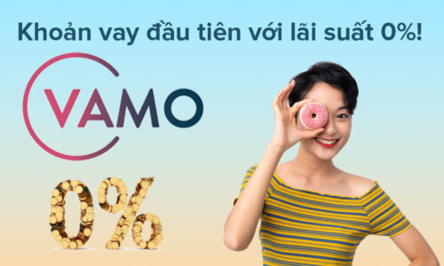 Vamo – Vay tiền Vamo 0% lãi suất chỉ cần CMND 2023