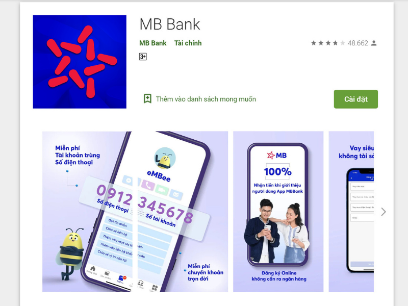app MB Bank