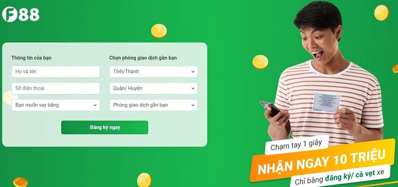 hướng dẫn cách vay tiền f88 chi tiết