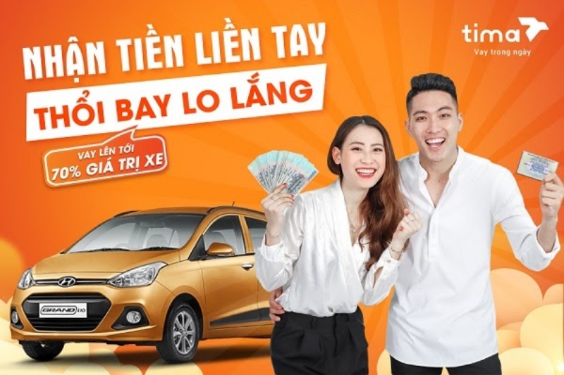 Tima – Vay nhanh bằng cavet xe ô tô