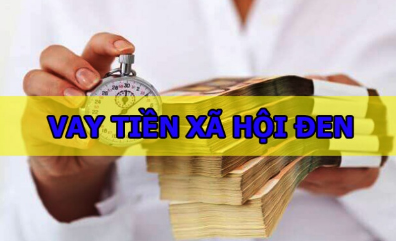 vay tiền xã hội đen- người đàn ông đếm giờ vay tiền nóng