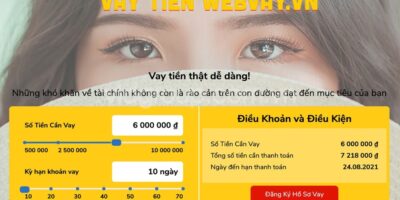 Webvay - Cách vay 10 triệu online không cần gặp mặt