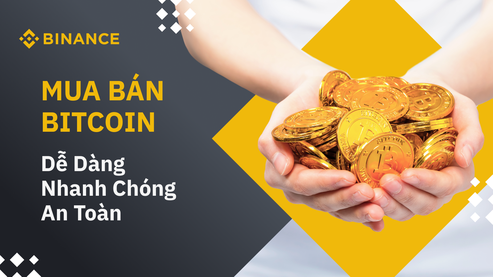 Mua bán coin trên Binance chỉ với một số thao tác đơn giản