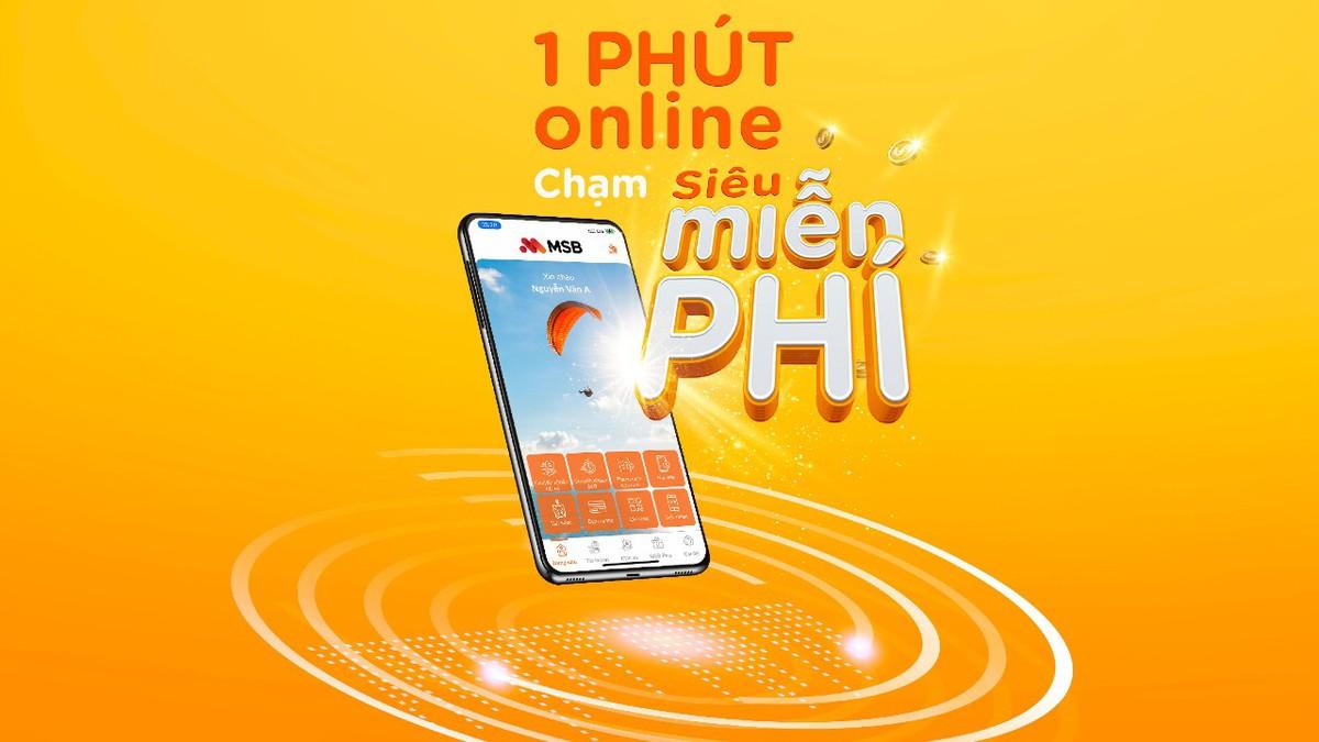 Những ưu điểm nổi trội khi mở tài khoản ngân hàng MSB online