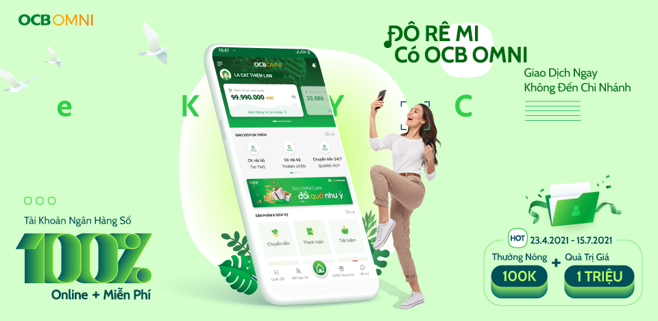 Vài nét cơ bản về chương trình nhập mã giới thiệu OCB OMNI nhận 30K